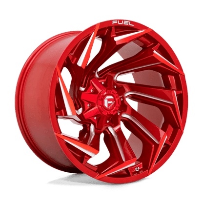 Fuel Offroad D754 REACTION Candy Red Milled 22x12 -44 8x180mm 124.2mm