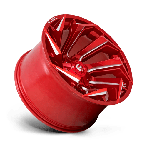 Fuel Offroad D754 REACTION Candy Red Milled 22x12 -44 8x170mm 125.1mm