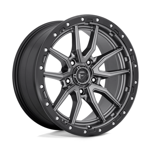 Fuel Offroad D680 REBEL Matte Gunmetal Black Bead Ring 20x9 +1 5x150mm 110.1mm