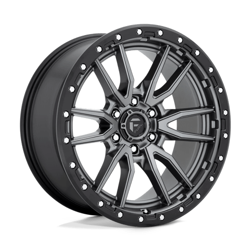Fuel Offroad D680 REBEL Matte Gunmetal Black Bead Ring 20x9 +20 6x135mm 87.1mm