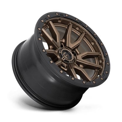 Fuel Offroad D681 REBEL Matte Bronze Black Bead Ring 17x9 -12 5x127mm 71.5mm