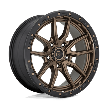 Fuel Offroad D681 REBEL Matte Bronze Black Bead Ring 20x9 +1 5x127mm 71.5mm