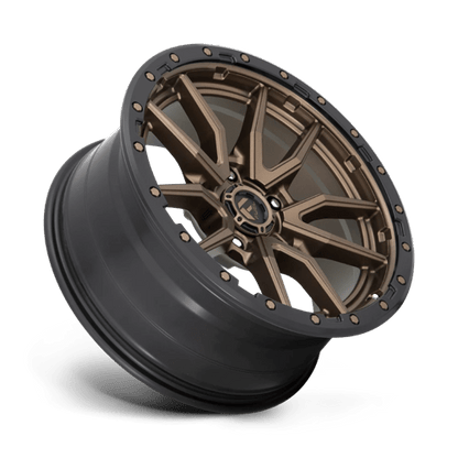 Fuel Offroad D681 REBEL Matte Bronze Black Bead Ring 20x9 +1 5x150mm 110.1mm