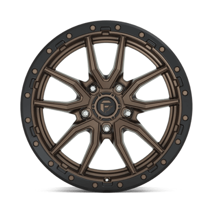 Fuel Offroad D681 REBEL Matte Bronze Black Bead Ring 20x9 +1 5x139.7mm 78.1mm