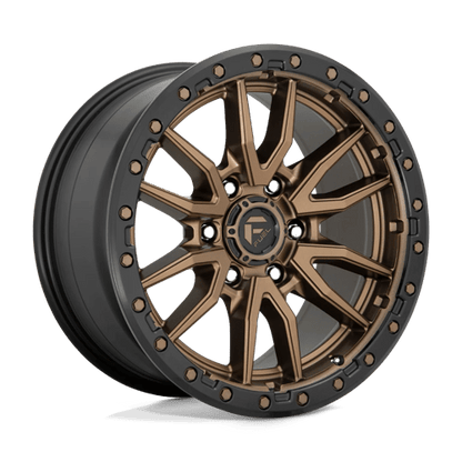 Fuel Offroad D681 REBEL Matte Bronze Black Bead Ring 22x9 +20 6x139.7mm 78.1mm