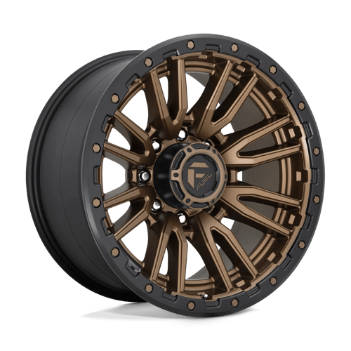 Fuel Offroad D681 REBEL Matte Bronze Black Bead Ring 20x10 -18 8x165.1mm 125.1mm
