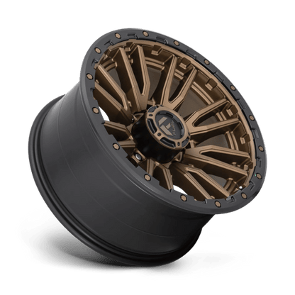 Fuel Offroad D681 REBEL Matte Bronze Black Bead Ring 20x10 -18 8x165.1mm 125.1mm