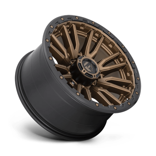 Fuel Offroad D681 REBEL Matte Bronze Black Bead Ring 20x10 -18 8x180mm 124.2mm