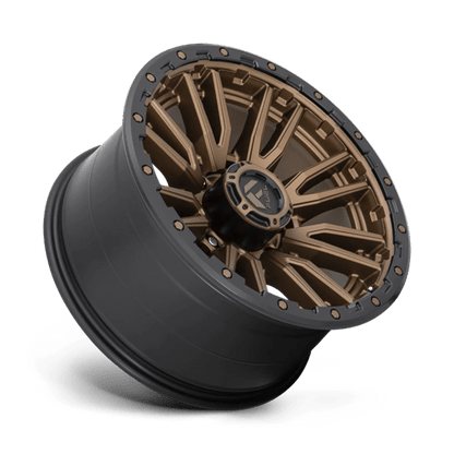 Fuel Offroad D681 REBEL Matte Bronze Black Bead Ring 20x10 -18 8x180mm 124.2mm