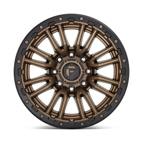 Fuel Offroad D681 REBEL Matte Bronze Black Bead Ring 20x10 -18 8x170mm 125.1mm