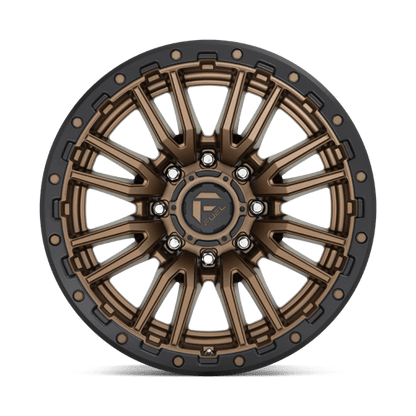 Fuel Offroad D681 REBEL Matte Bronze Black Bead Ring 20x10 -18 8x170mm 125.1mm