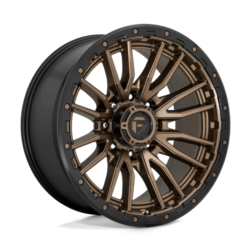 Fuel Offroad D681 REBEL Matte Bronze Black Bead Ring 22x10 -18 8x170mm 125.1mm