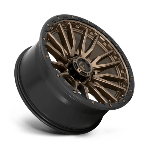 Fuel Offroad D681 REBEL Matte Bronze Black Bead Ring 22x10 -18 8x165.1mm 125.1mm