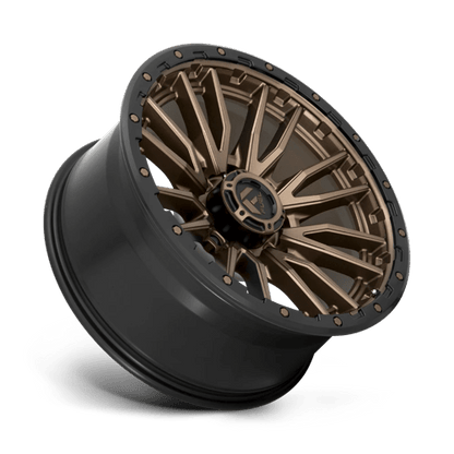Fuel Offroad D681 REBEL Matte Bronze Black Bead Ring 22x10 -18 8x180mm 124.2mm