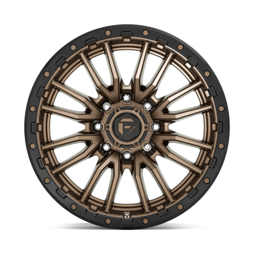 Fuel Offroad D681 REBEL Matte Bronze Black Bead Ring 22x10 -18 8x170mm 125.1mm