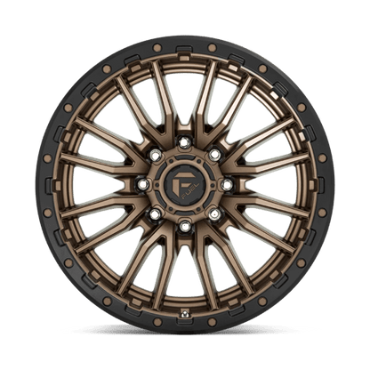 Fuel Offroad D681 REBEL Matte Bronze Black Bead Ring 22x10 -18 8x170mm 125.1mm