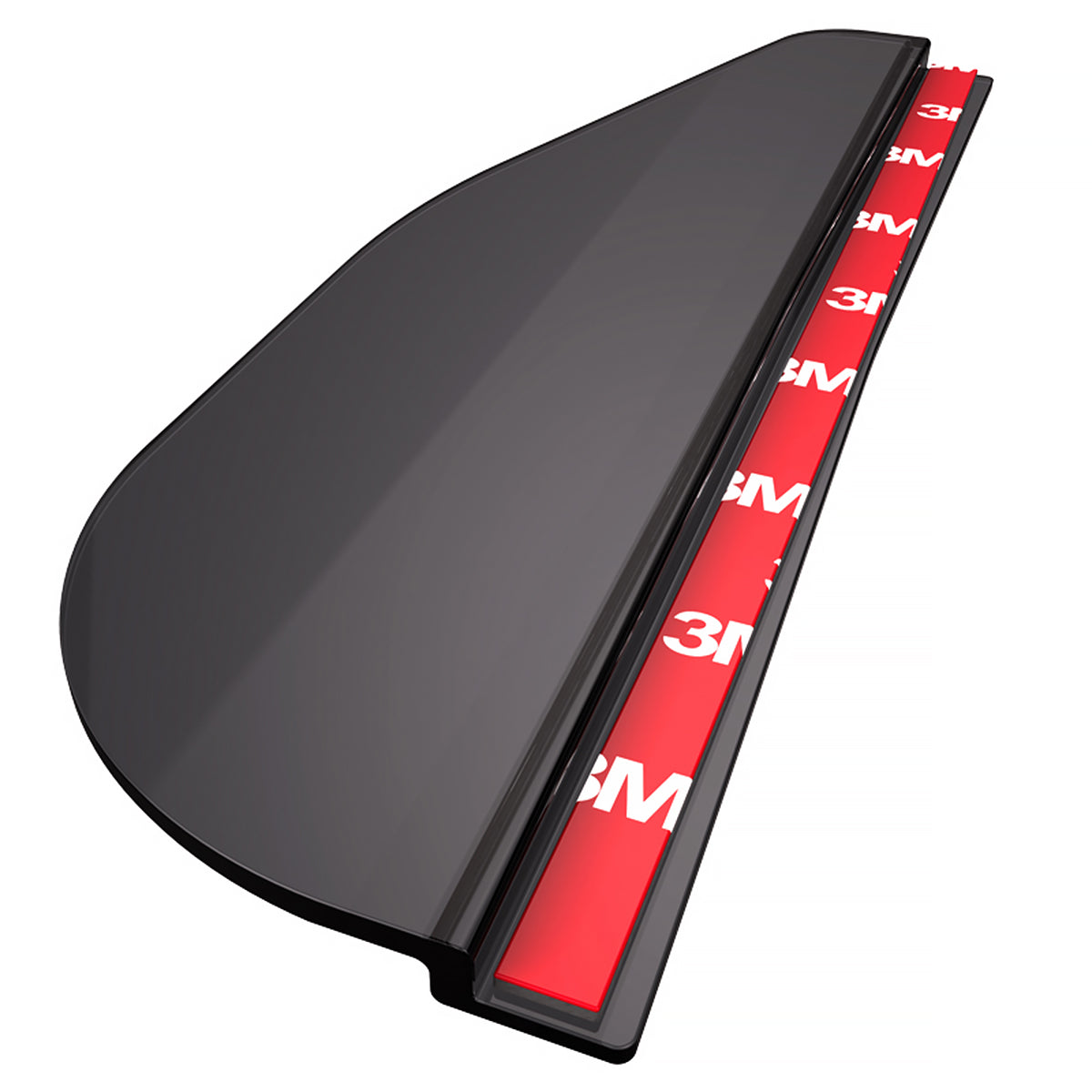 Universal Smoked PVC Plastic Side Mirror Visors - 2PC