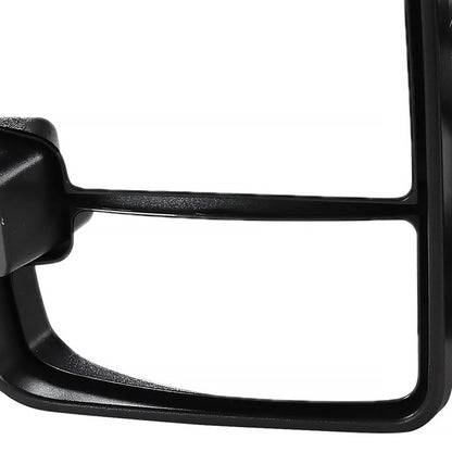 2014-2018 Chevrolet Silverado/GMC Sierra Power Adjustable, Heated, & Manual Extendable Chrome Towing Mirrors w/ Smoked Lens LED Turn Signal & Clearance Lights