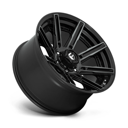 Fuel Offroad D708 ROGUE Gloss Mach Double Dark Tint 20x10 -18 6x139.7mm 106.1mm