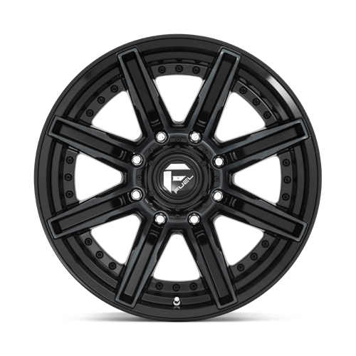 Fuel Offroad D708 ROGUE Gloss Mach Double Dark Tint 20x10 -18 8x170mm 125.1mm