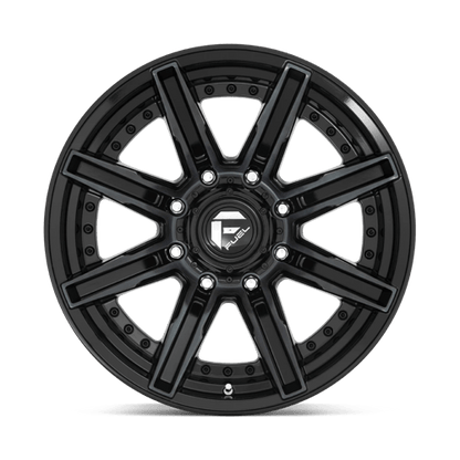 Fuel Offroad D708 ROGUE Gloss Mach Double Dark Tint 20x10 -18 8x170mm 125.1mm