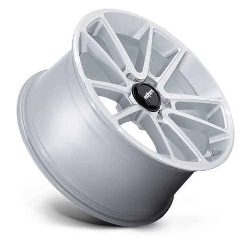 Rotiform R192 BTL Gloss Silver W/ Machined Face 21x10.5 +38 5x112mm 66.6mm