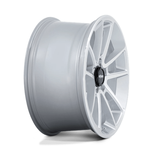 Rotiform R192 BTL Gloss Silver W/ Machined Face 21x10.5 +38 5x112mm 66.6mm