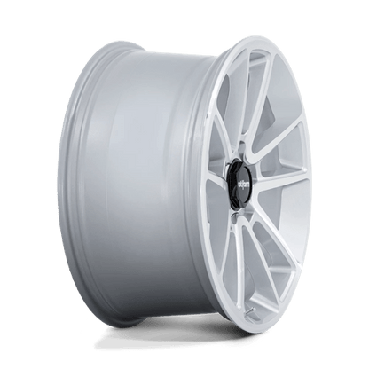 Rotiform R192 BTL Gloss Silver W/ Machined Face 21x10.5 +38 5x112mm 66.6mm