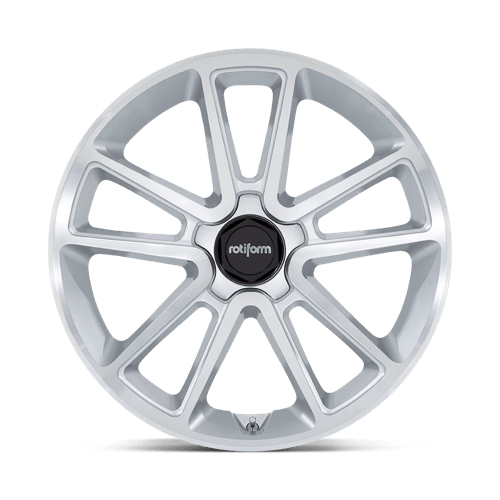 Rotiform R192 BTL Gloss Silver W/ Machined Face 21x10.5 +38 5x112mm 66.6mm