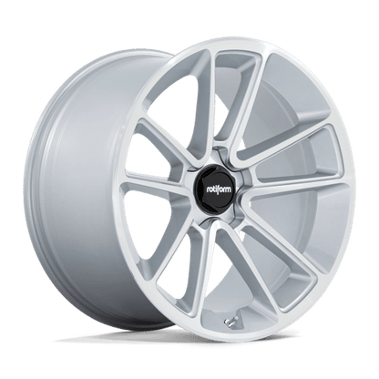 Rotiform R192 BTL Gloss Silver W/ Machined Face 22x11 +20 5x112mm 66.6mm