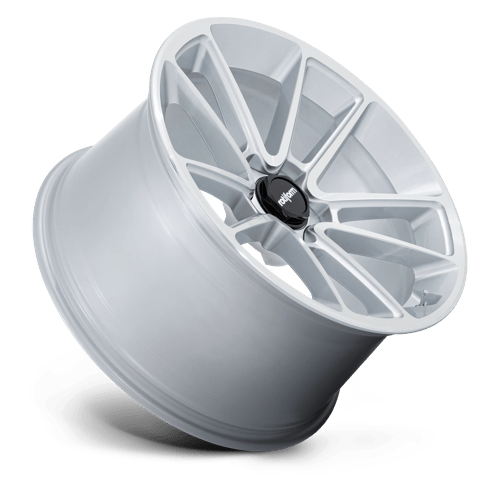 Rotiform R192 BTL Gloss Silver W/ Machined Face 22x10 +30 5x112mm 66.6mm