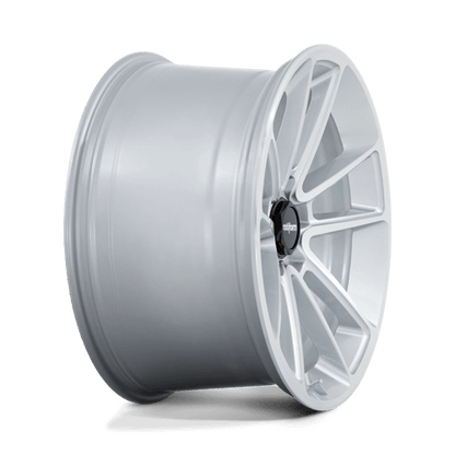 Rotiform R192 BTL Gloss Silver W/ Machined Face 21x10.5 +30 5x112mm 66.6mm