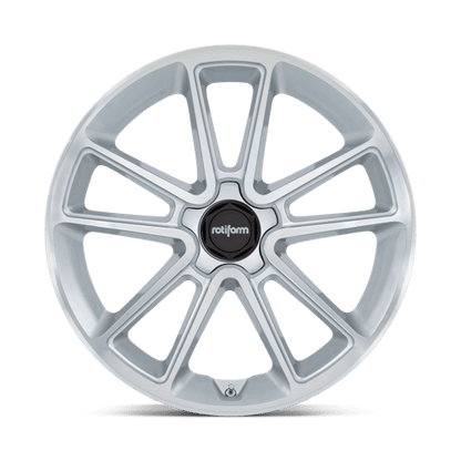 Rotiform R192 BTL Gloss Silver W/ Machined Face 22x10 +60 5x130mm 71.5mm