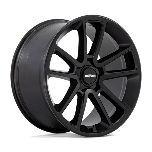Rotiform R194 BTL Matte Black W/ Black Cap 21x10.5 +38 5x112mm 66.6mm
