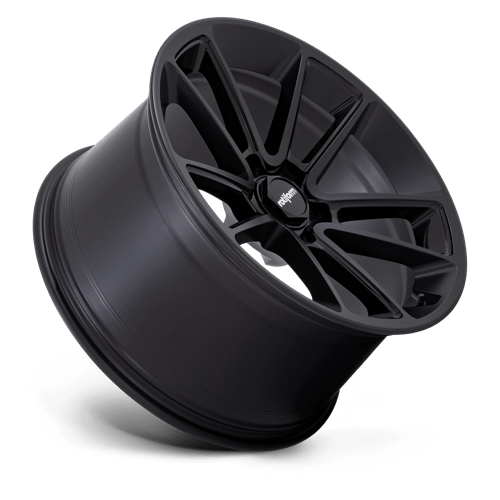 Rotiform R194 BTL Matte Black W/ Black Cap 22x10 +25 5x130mm 84.1mm