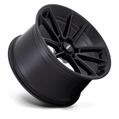 Rotiform R194 BTL Matte Black W/ Black Cap 22x10 +25 5x130mm 84.1mm