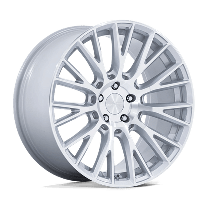 Rotiform RC201 LSE Gloss Silver W/ Machined Face 20x8.5 +40 5x112mm 66.6mm