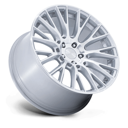 Rotiform RC201 LSE Gloss Silver W/ Machined Face 20x8.5 +20 5x112mm 66.6mm