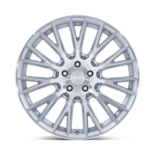 Rotiform RC201 LSE Gloss Silver W/ Machined Face 19x8.5 +45 5x112mm 66.6mm