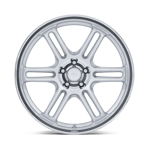 Rotiform RC209 RPS Matte Silver W/ Diamond Cut Li 18x8.5 +22 5x114.3mm 72.6mm
