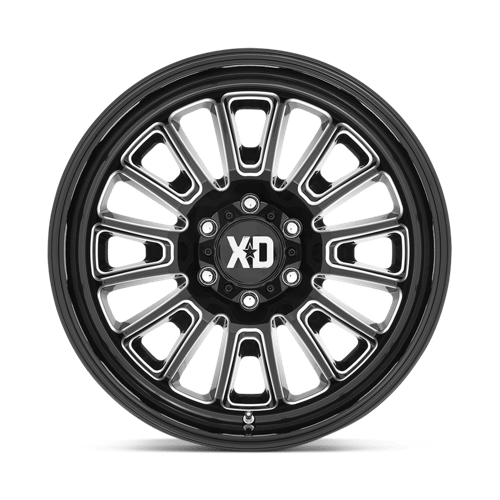 XD Series XD864 ROVER Gloss Black Milled 24x12 -44 6x139.7mm 106.1mm