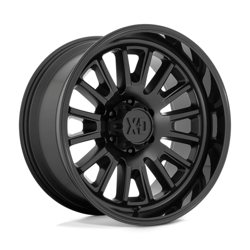 XD Series XD864 ROVER Satin Black W/ Gloss Black Lip 22x10 -18 8x170mm 125.1mm