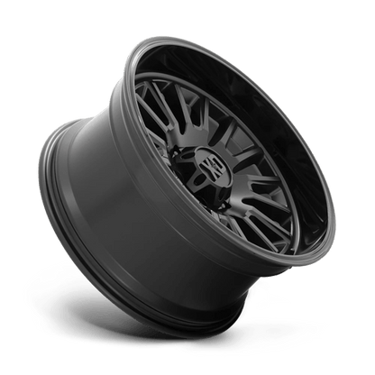 XD Series XD864 ROVER Satin Black W/ Gloss Black Lip 20x9 +18 6x139.7mm 106.1mm