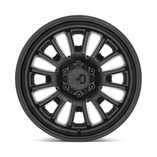 XD Series XD864 ROVER Satin Black W/ Gloss Black Lip 20x9 +18 6x139.7mm 106.1mm