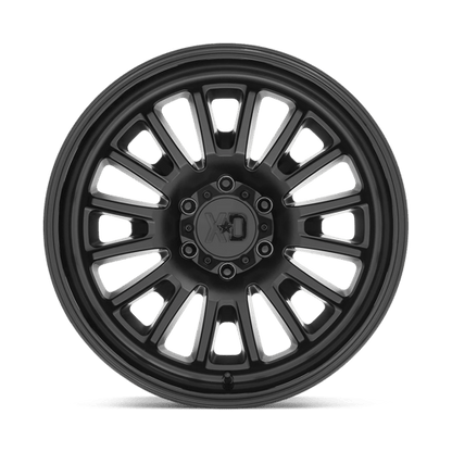 XD Series XD864 ROVER Satin Black W/ Gloss Black Lip 20x9 +18 6x139.7mm 106.1mm
