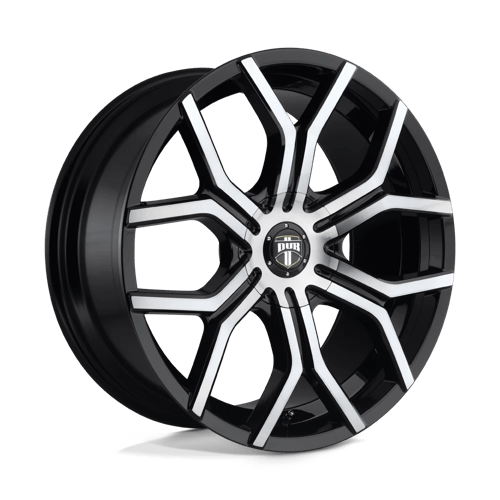 DUB S209 ROYALTY Gloss Mach Double Dark Tint 22x9.5 +30 6x120|6x132mm 74.5mm