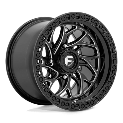 Fuel Offroad D741 RUNNER UTV Gloss Black Milled 15x10 0 4x156mm 132mm