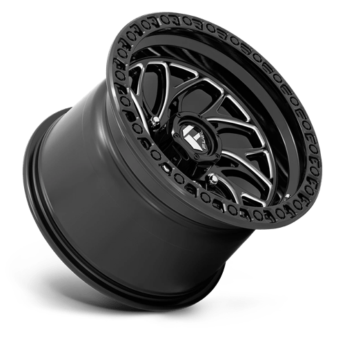 Fuel Offroad D741 RUNNER UTV Gloss Black Milled 15x10 0 4x156mm 132mm