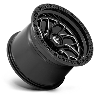 Fuel Offroad D741 RUNNER UTV Gloss Black Milled 15x10 0 4x137mm 110.1mm