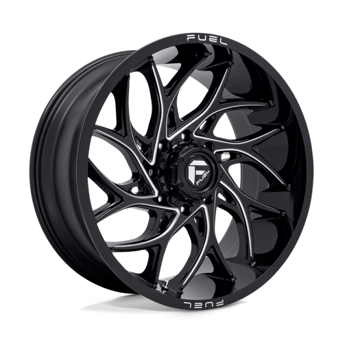 Fuel Offroad D741 RUNNER Gloss Black Milled 24x11 0 8x165.1mm 125.1mm